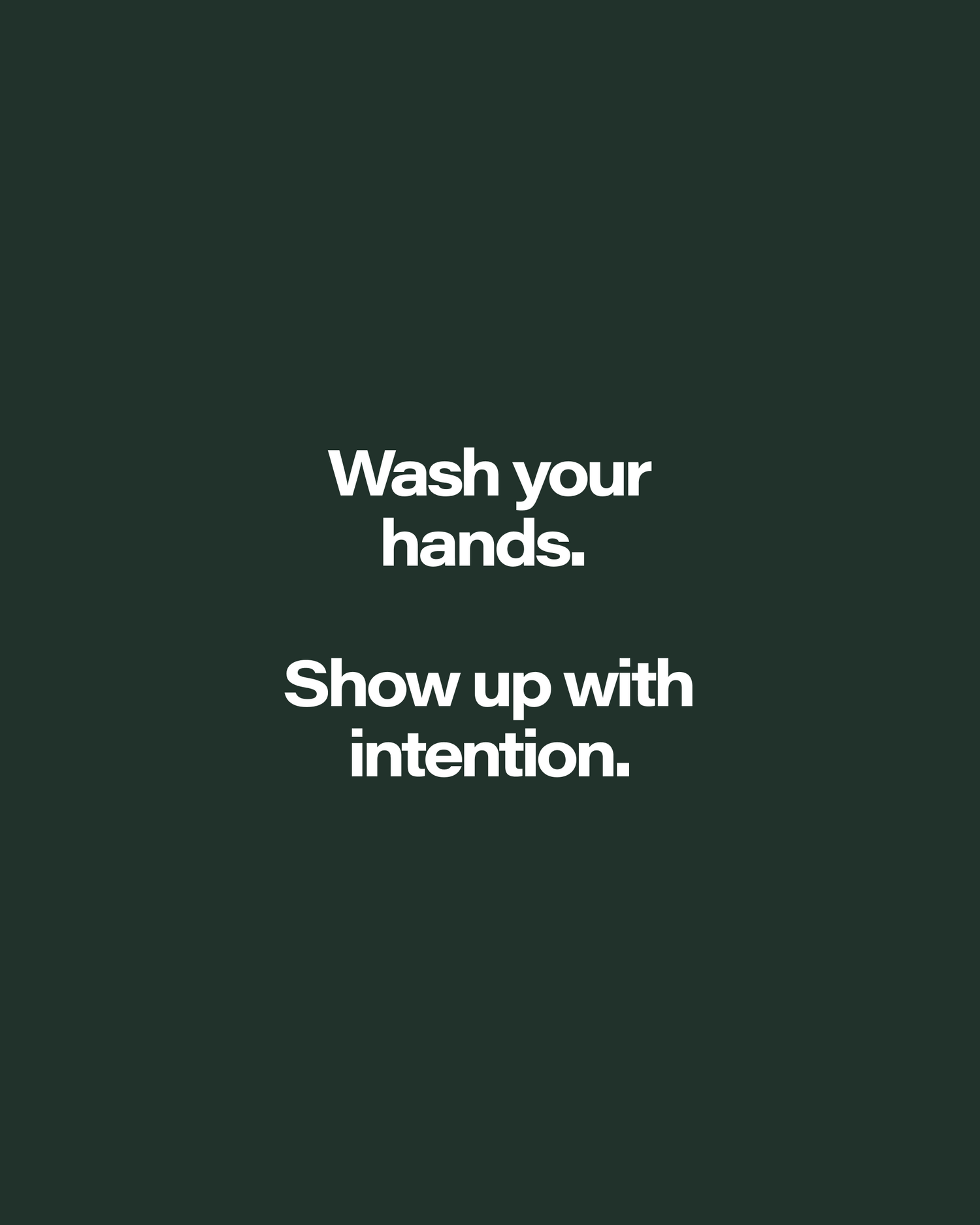 Contribution Handwash