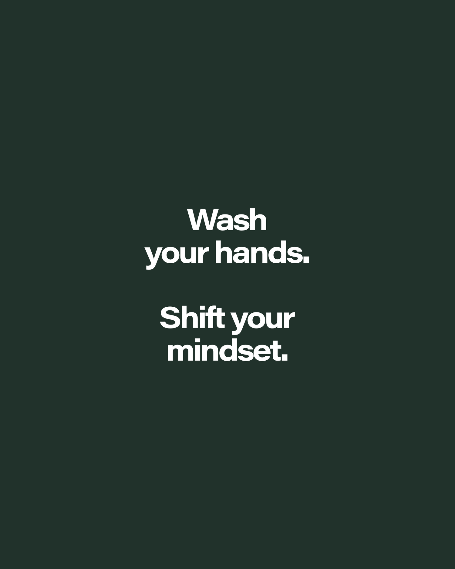 Mindset Handwash